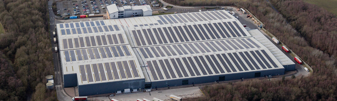 Solar installation at Lyreco funded by a power purchase agreement