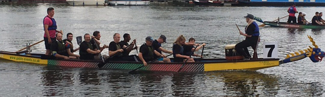 EvoEnergy Team in Dragon Boat Race for Stepnells 150th Year Anniversary
