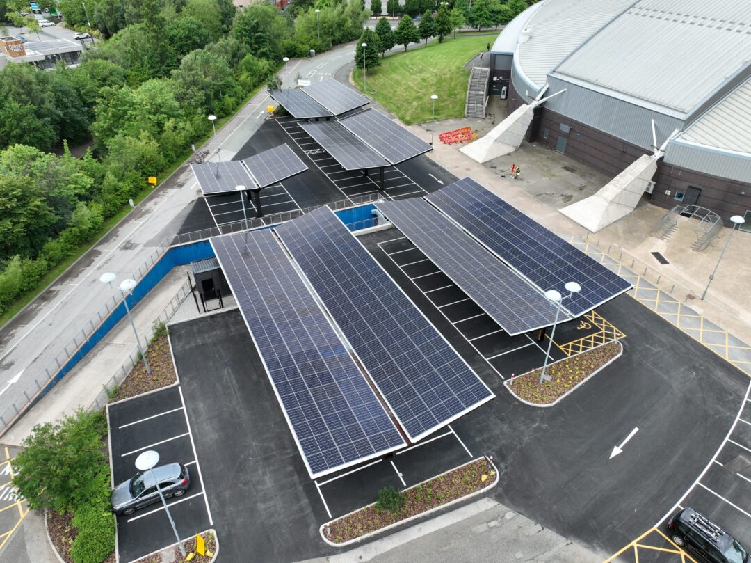 What are solar carports