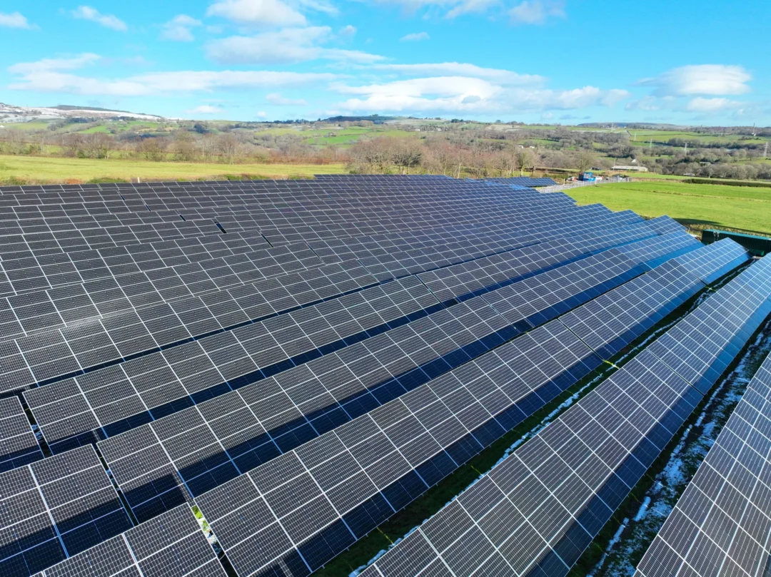 Royal Mint Ground Mounted Solar Panel Installation