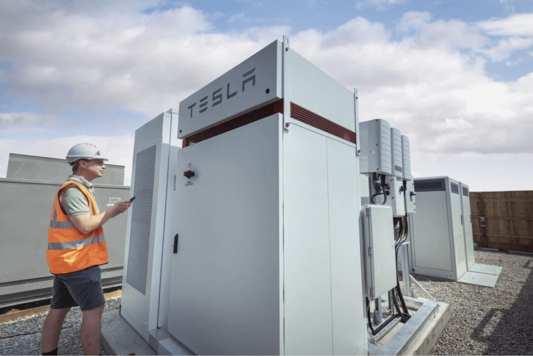tesla commercial battery storage systems engineer inspection