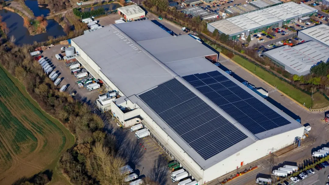 Cold storage solar installation and smart grids