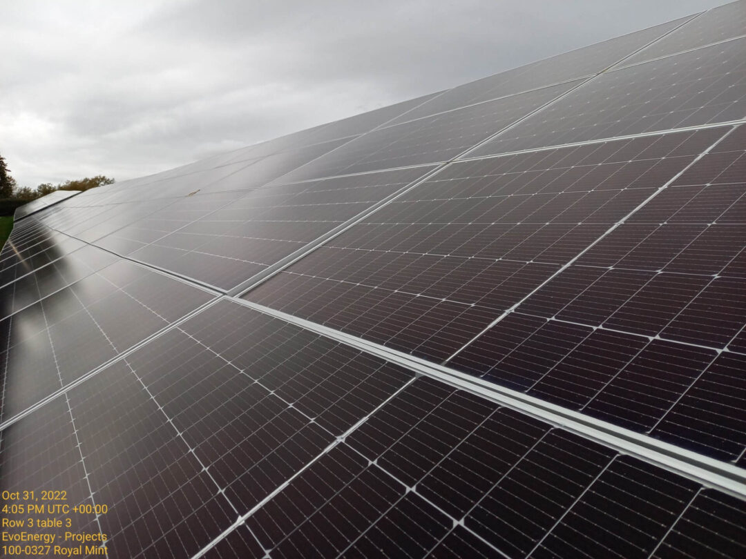 close up shot of a solar panel